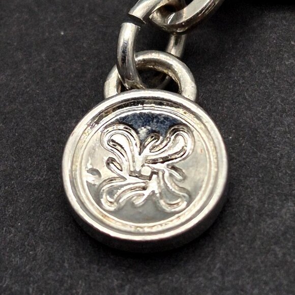 Simply Vera Wang Sliver Tone Glass Bead Natural Stone Tassel Pendant Necklace - Picture 8 of 8